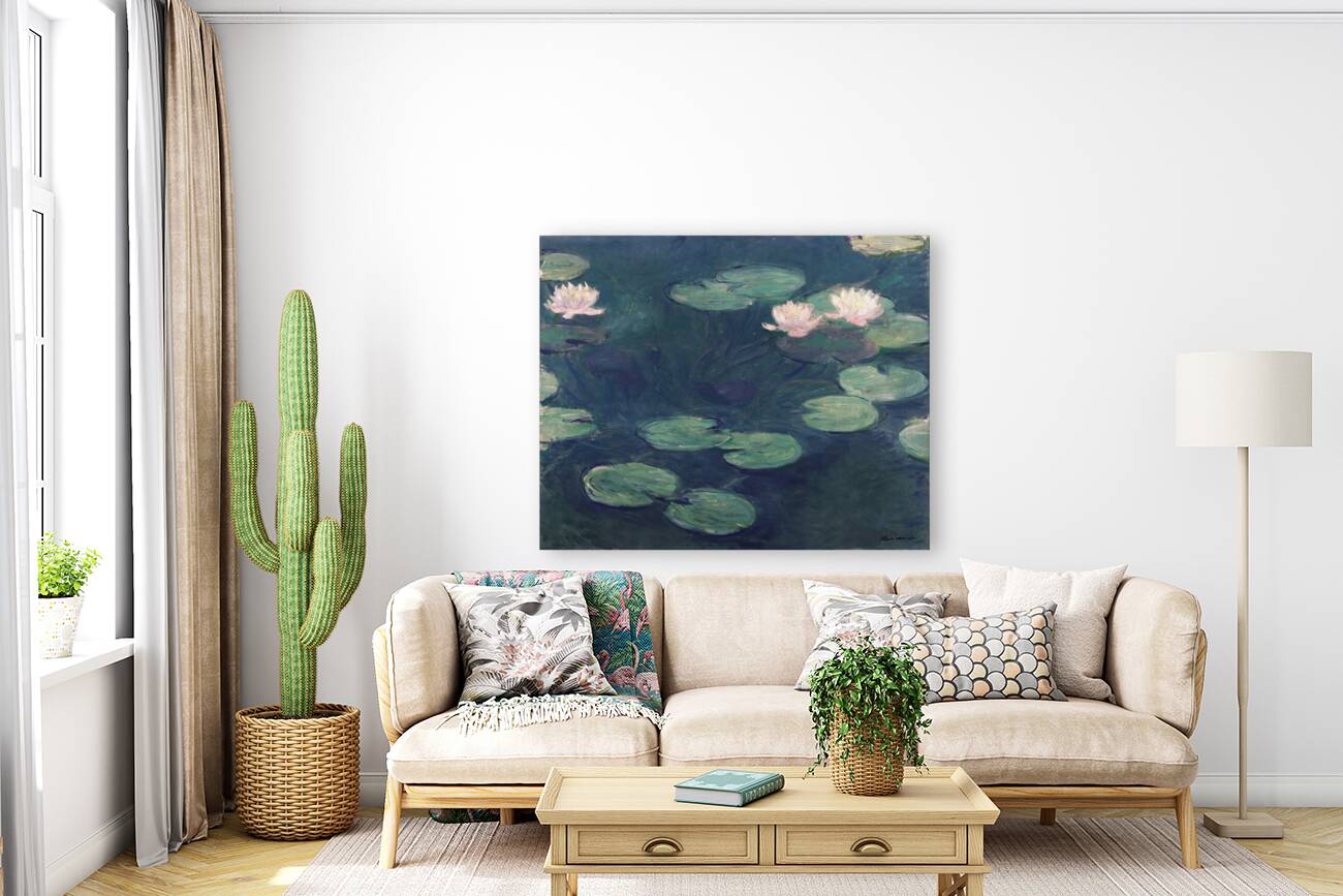 QCL 1165 – Ninfee Rosa by Claude Monet Reproduction