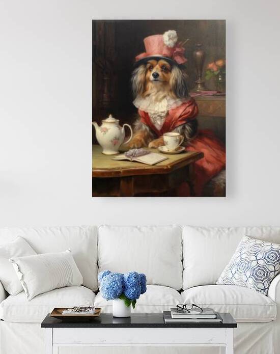 QAN 1017 – Dapper Dog Ruby by Masterwork Reimagined