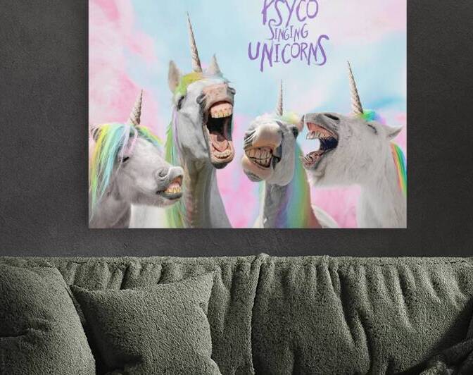 QAN 0000 – Psyco Singing Unicorns by Masterwork Reimagined