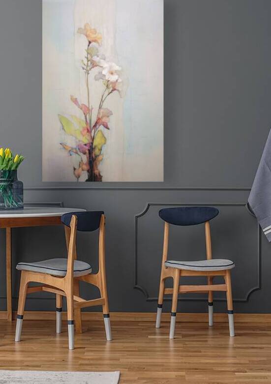 QFB 1058 – Delicate Wallflower Fresco Floral.jp by Masterwork Reimagined
