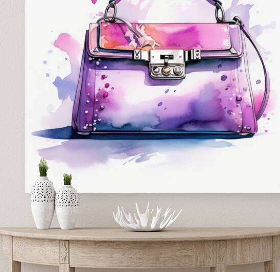 QGF 1020 – Fashion Illustration Hand Bag by Masterwork Reimagined