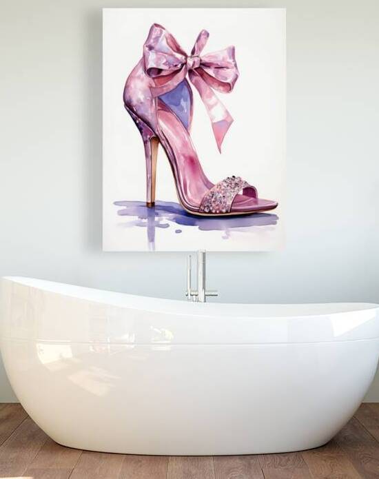 QGF 1039 – Fasion Watercolor Stiletto by Masterwork Reimagined