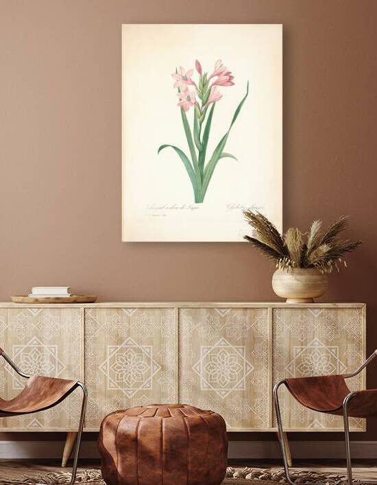 QVT 1087 – Vintage Floral Illustration French.j by Masterwork Reimagined