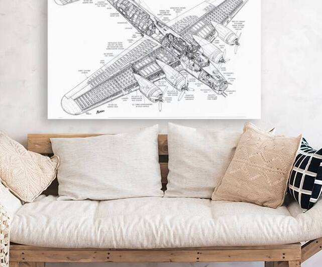QVT 1077 – Vintage Airplane by Masterwork Reimagined