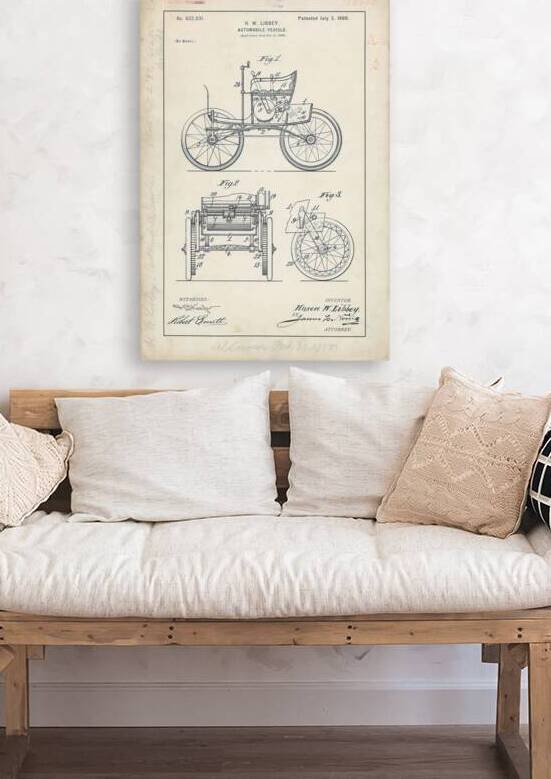 QVT 1060 – Vintage Patent Illustrations Early C by Masterwork Reimagined