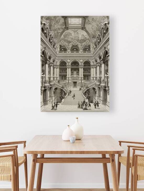 QVT 1128 – Vintage Palais Garnier Grand Escalie by Masterwork Reimagined