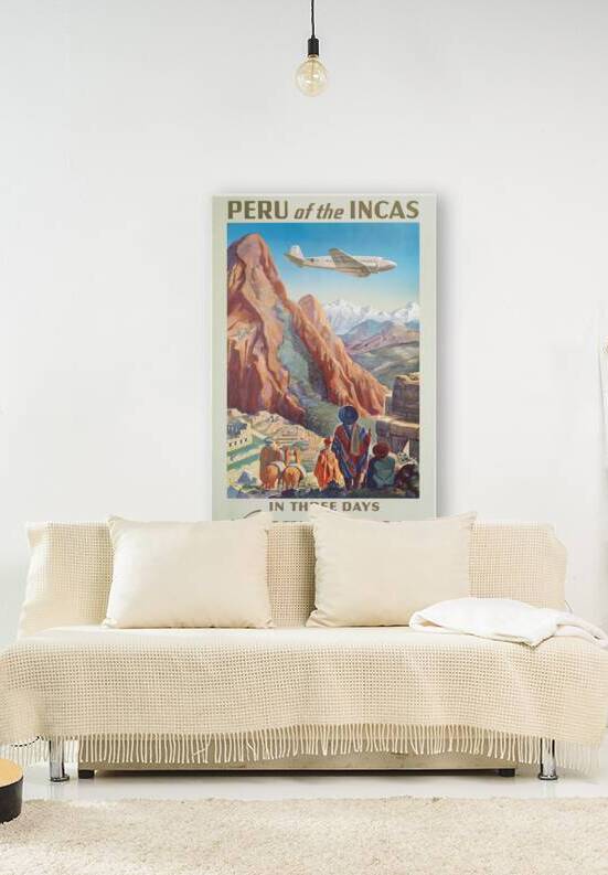 QVT 1113 – Vintage peru of the incas pan am vin by Masterwork Reimagined