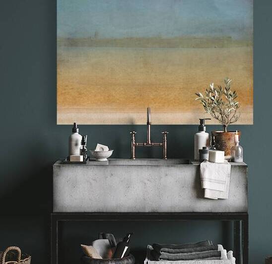 QAB 0079 – Sellmer Style Abstract Landscape by Masterwork Reimagined