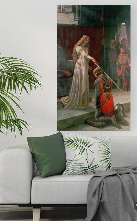 QCL 1027 – Accolade by Edmund Blair Leighton.jp by Masterwork Reimagined