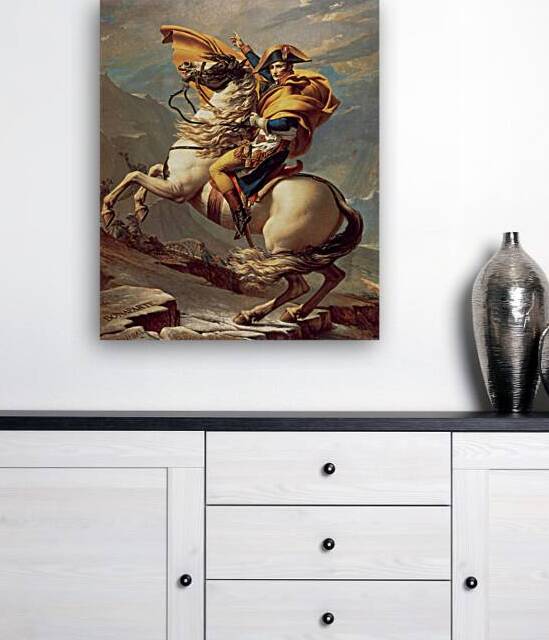 QCL 1031 – Napoleon crossing the Alps by Masterwork Reimagined