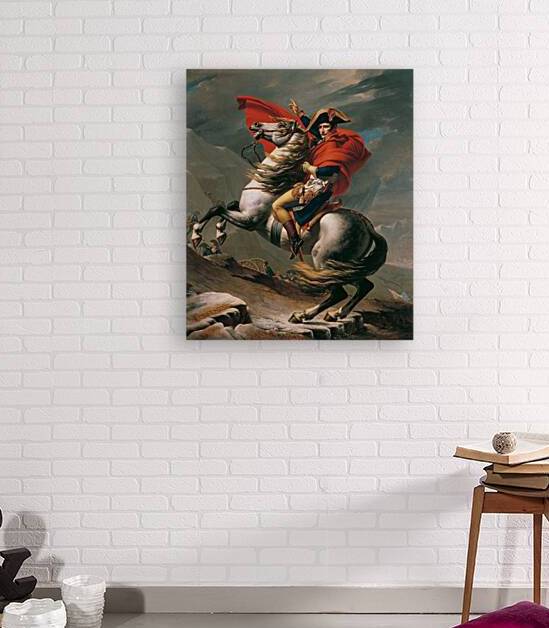 QCL 1029 – Napoleon at the Great St. Bernard by by Masterwork Reimagined