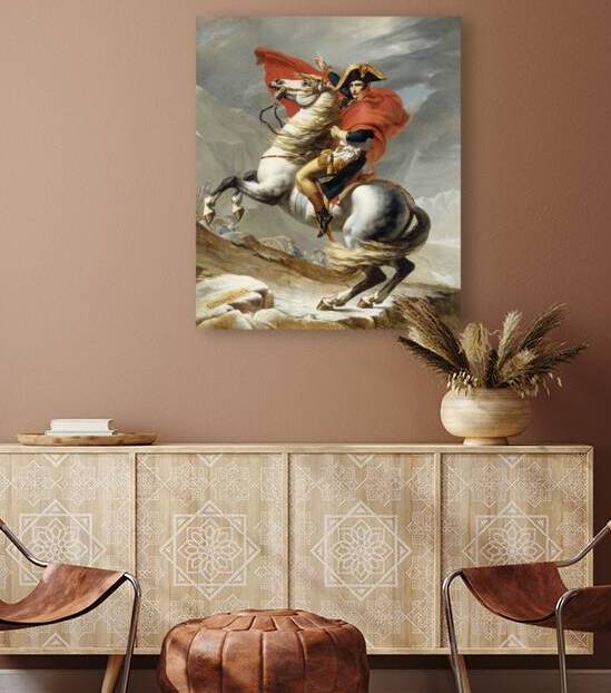 QCL 1030 – Bonaparte Crossing the Grand Saint B by Masterwork Reimagined