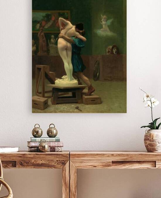 QCL 1061 – Pygmalion and Galatea by Jean Leon G by Masterwork Reimagined