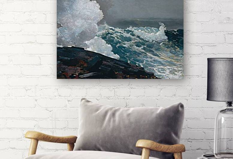 QCL 1080 – Northeaster by Winslow Homer by Masterwork Reimagined