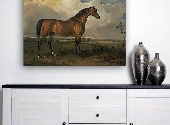 QCL 1104 – Vintage Horse Painting by Masterwork Reimagined