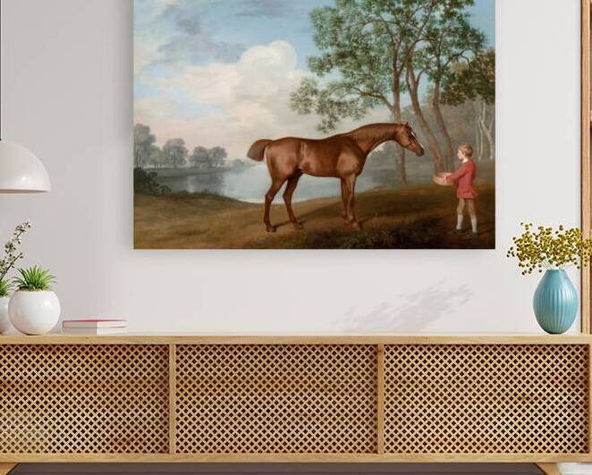 QCL 1107 – Vintage Horse Painting by Masterwork Reimagined
