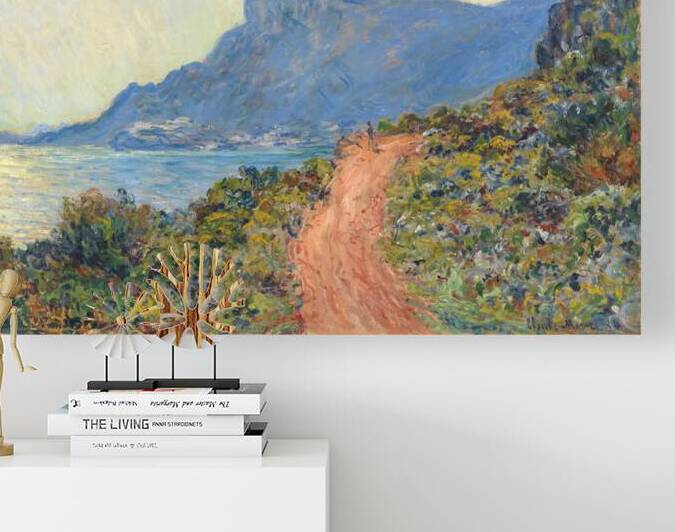 QCL 1181 – La Corniche Near Monaco by Claude Mo by Masterwork Reimagined
