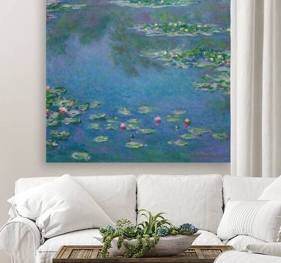QCL 1152 – Wate Lllies 1906 Claude Monet by Masterwork Reimagined