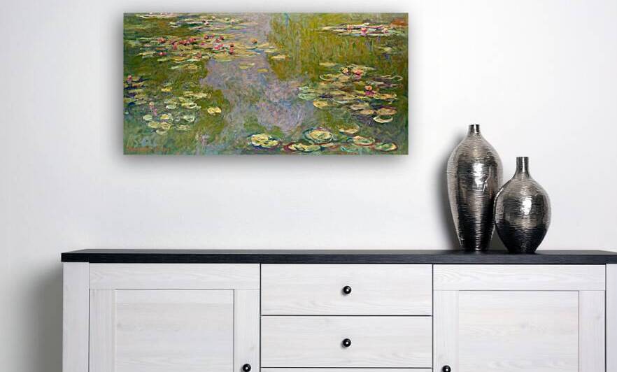 QCL 1164 – Water Lilies by Claude Monet by Masterwork Reimagined