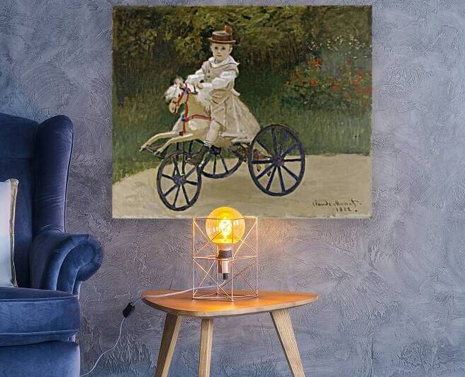 QCL 1178 – Jean Monet on his Hobby Horse by Cla by Masterwork Reimagined