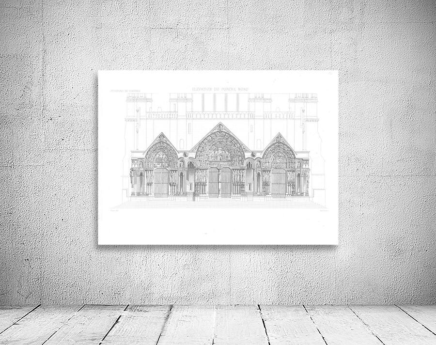 QVT 1125 – Vintage Monografie de la Cathedrale Wall Preview