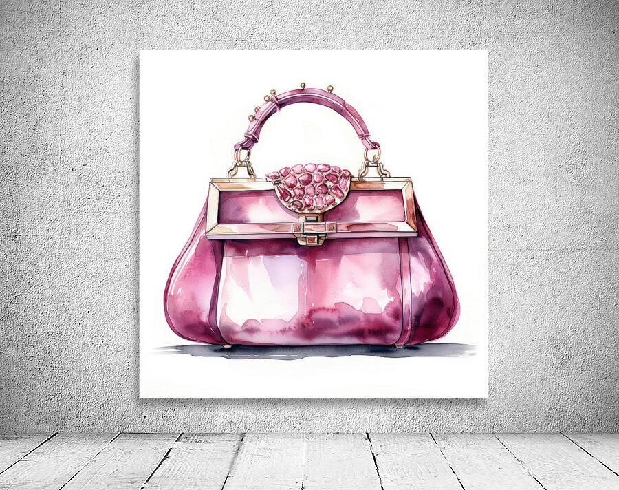 QGF 1022 – Fashion Illustration Hand Bag Wall Preview