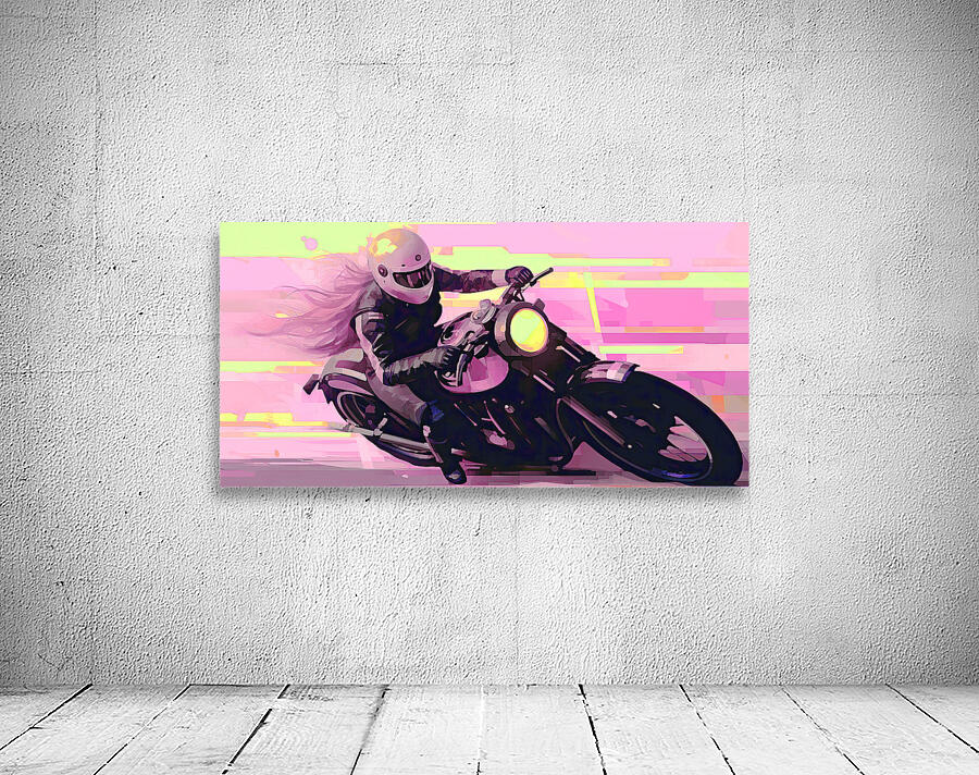 QPOP 006 – Chicks Love Bikes Pink Wall Preview
