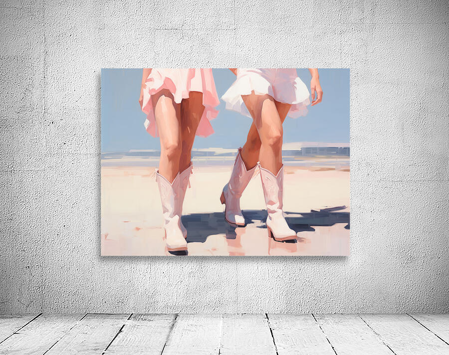 QWA 2075 – Coastal Cowgirls in Pink Wall Preview