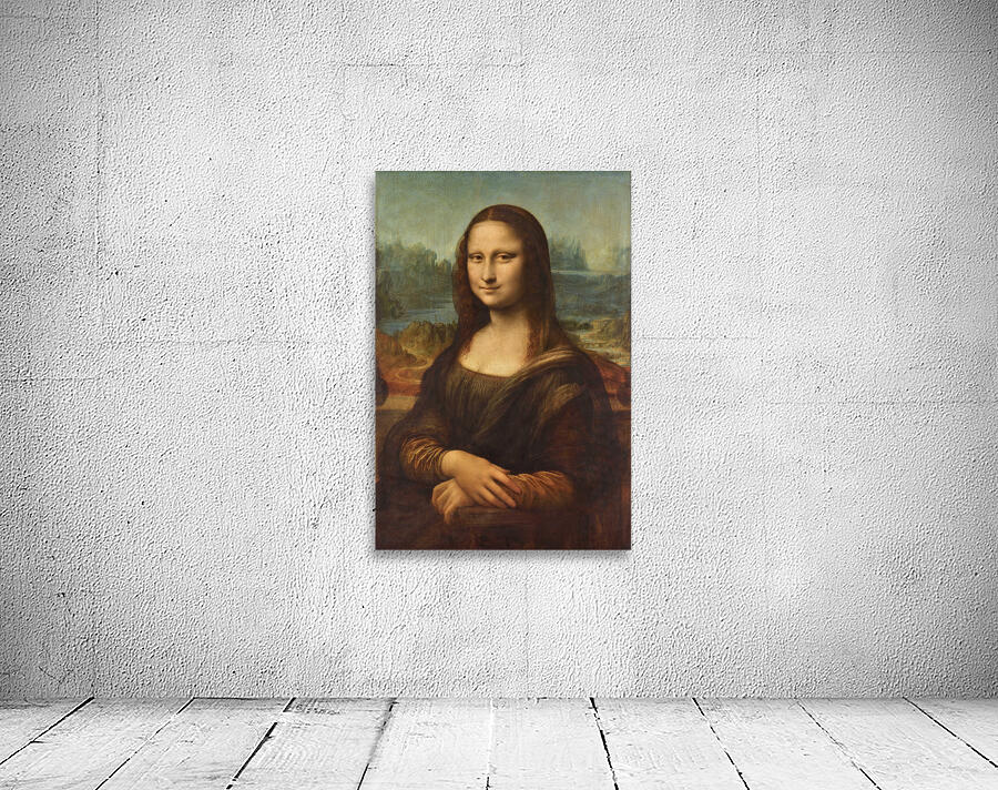QCL 1001 – Mona Lisa by Leonardo da Vinci by Masterwork Reimagined Wall Art
