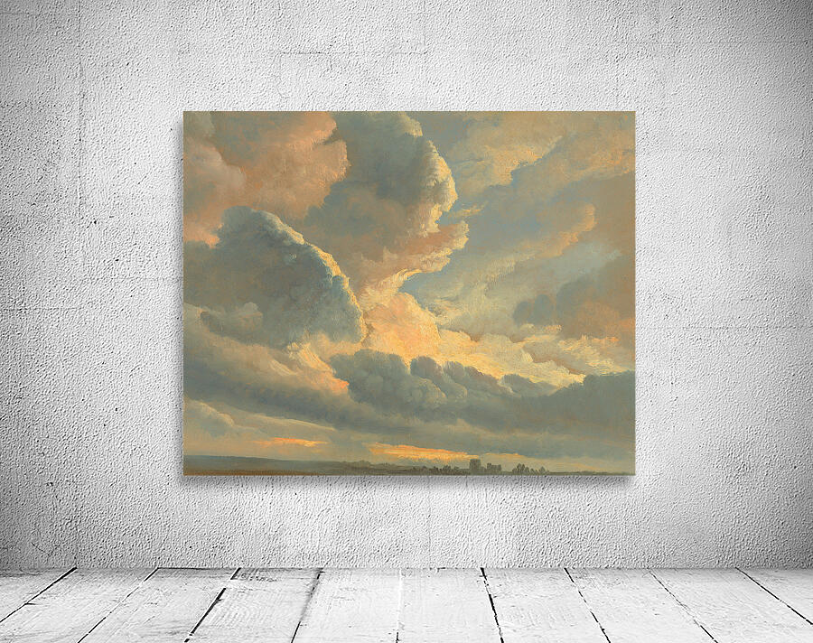 QCL 1076 – Study of Clouds with a Sunset near R Wall Preview