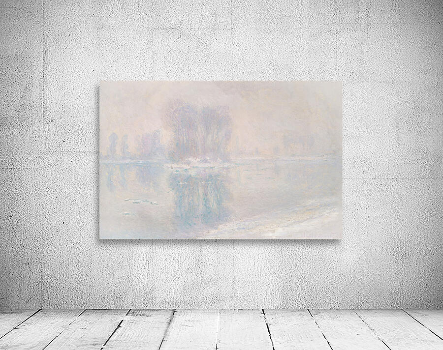 QCL 1146 – Ice Floes by Claude Monet Wall Preview