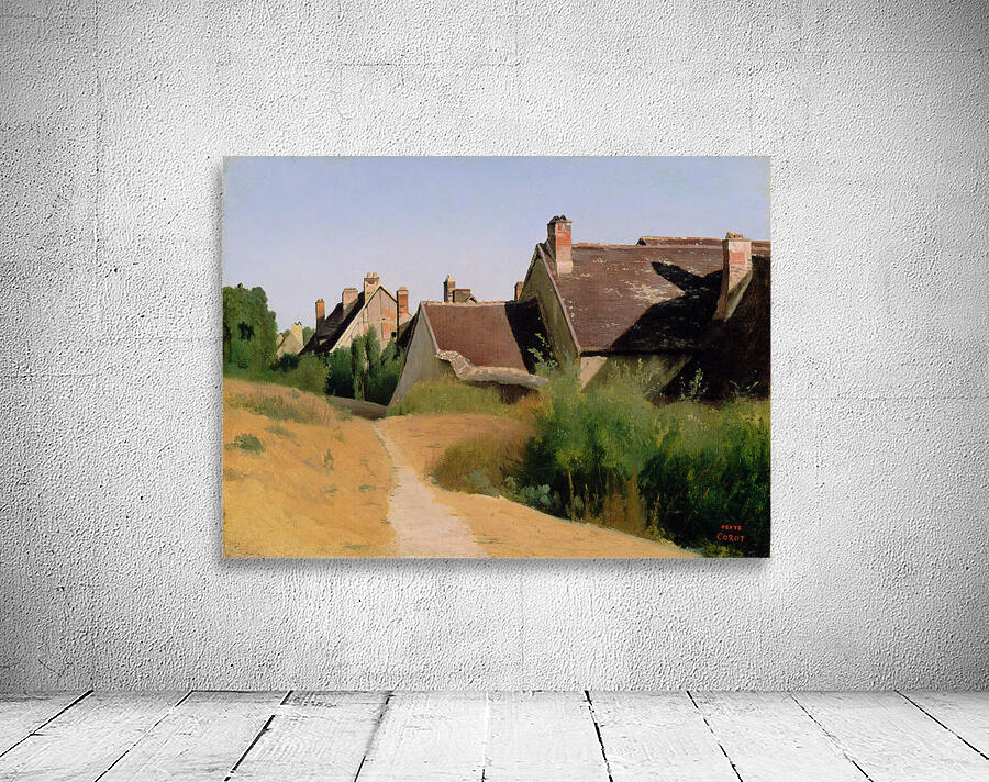 QCL 1097 – Houses near Orleans Maisons aux Envi Wall Preview