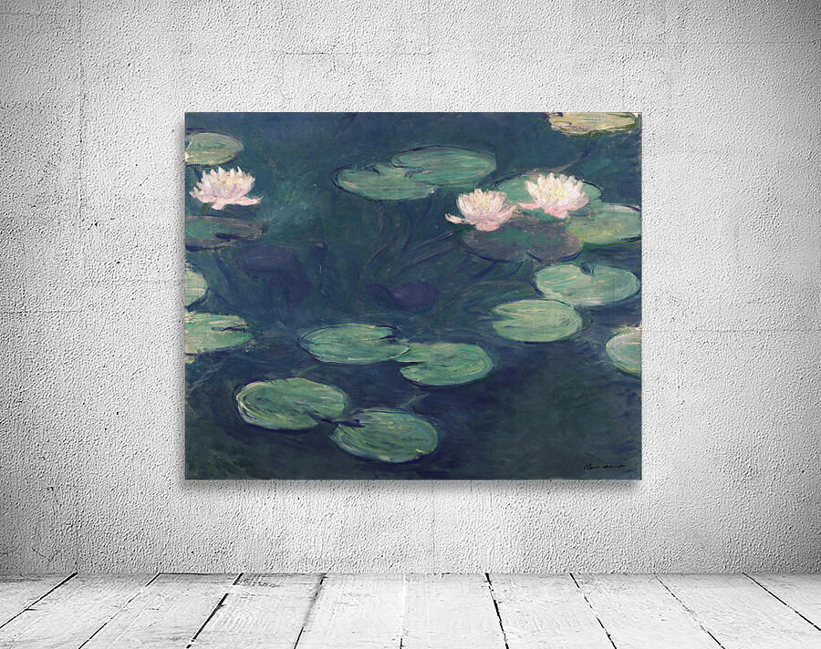 QCL 1165 – Ninfee Rosa by Claude Monet Wall Preview
