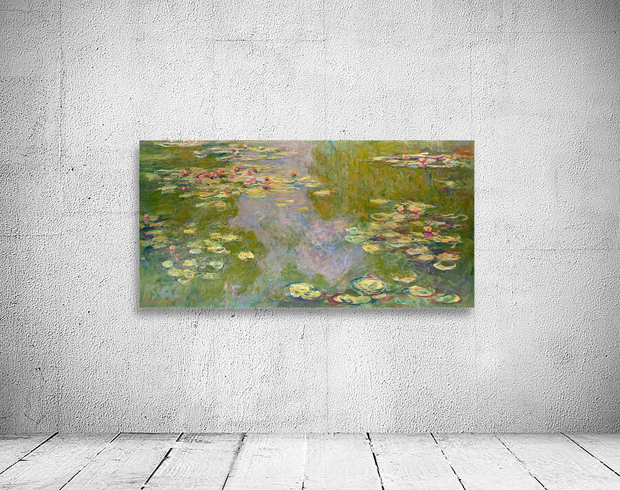 QCL 1164 – Water Lilies by Claude Monet Wall Preview