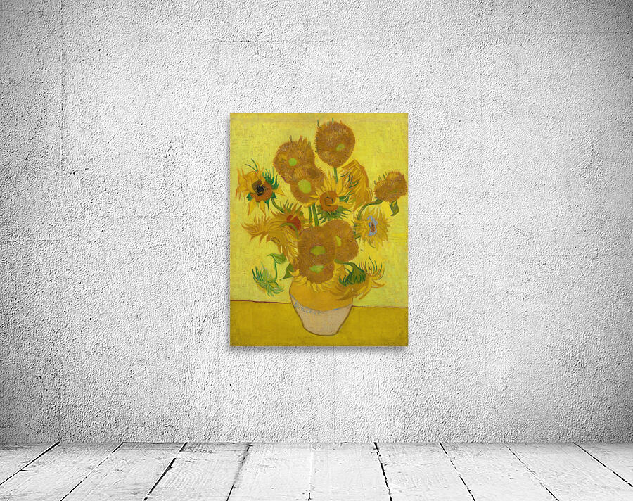 QCL 1201 – Sunflowers by Vincent Van Gogh Wall Preview