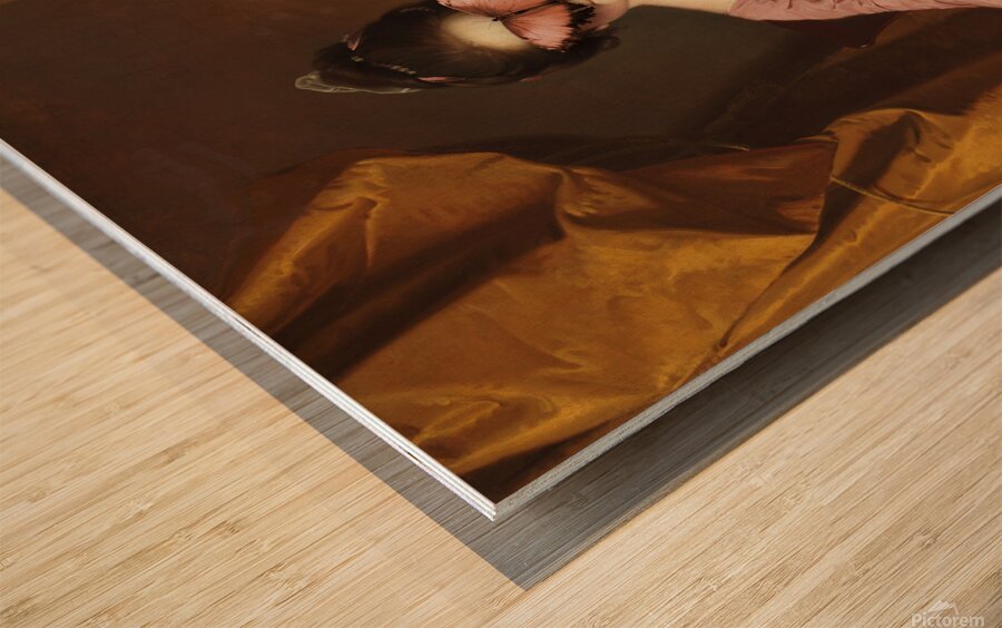 QAC 0029 – Madame Butterfly Rose Gold Wood print