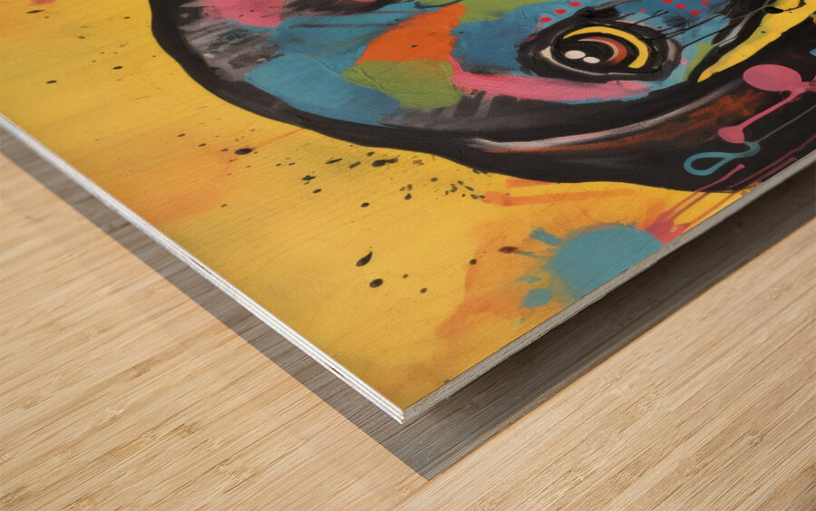 QAN 1086 – Hound Dog Wood print