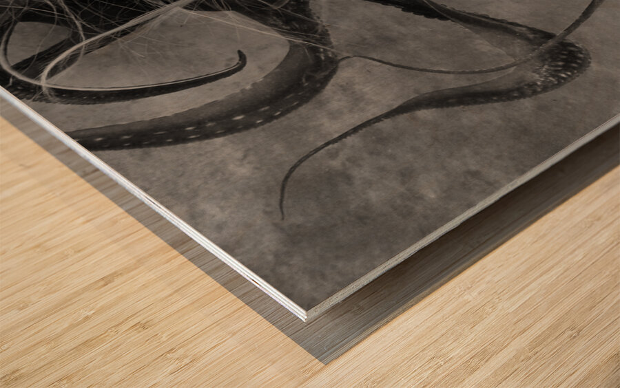 QGF 002 – Octopus Leg and Goldie Locks Wood print