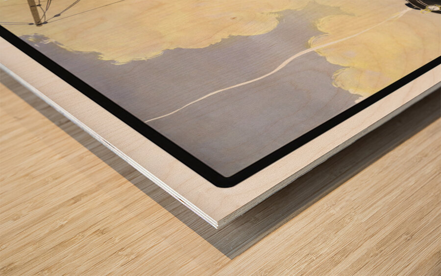 QVT 1115 – Vintage stock graphics vintage trave Wood print