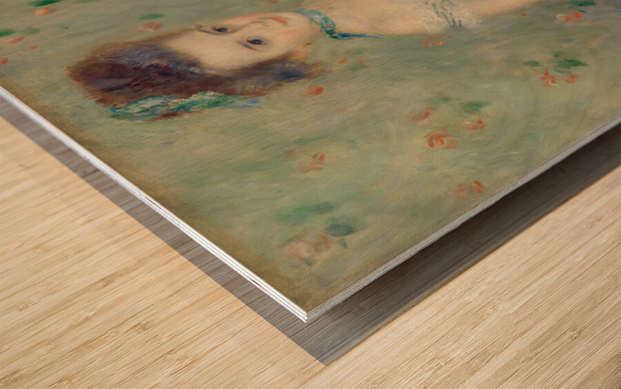 QCL 1041 – Portrait of Jeanne Durand Ruel by Pi Wood print