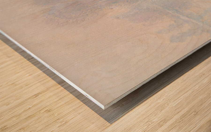 QCL 1146 – Ice Floes by Claude Monet Wood print