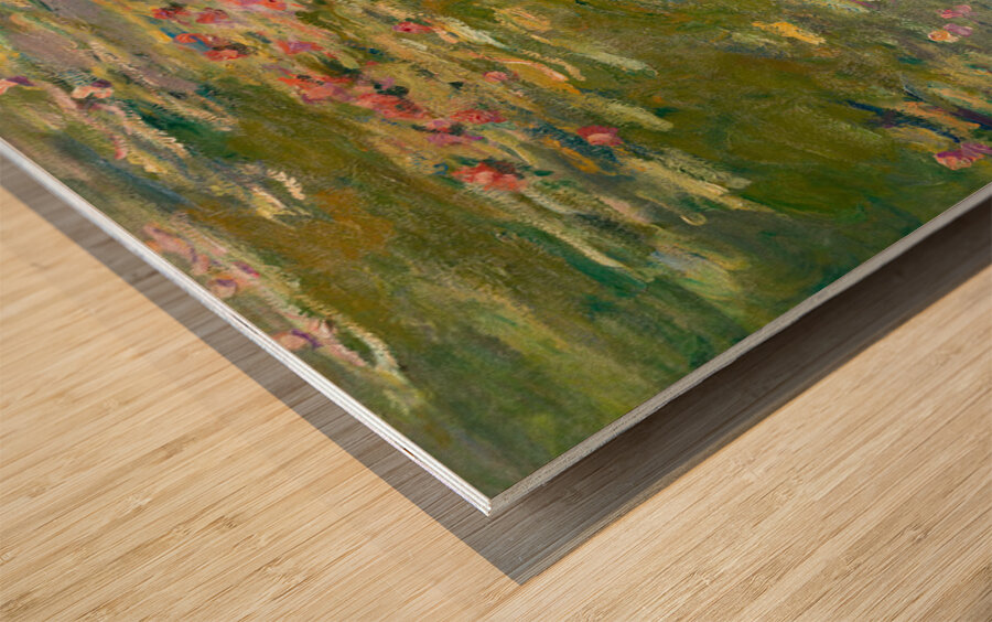 QCL 1164 – Water Lilies by Claude Monet Wood print