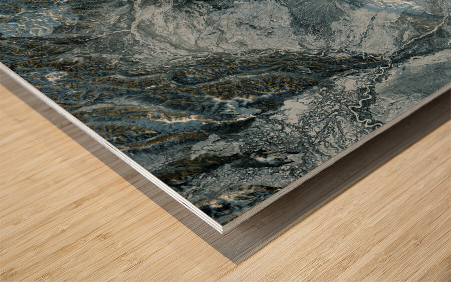 QEAA 038 – Earth As Art USGS Wood print