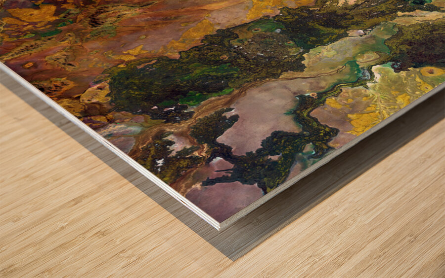 QEAA 040 – Earth As Art USGS Wood print