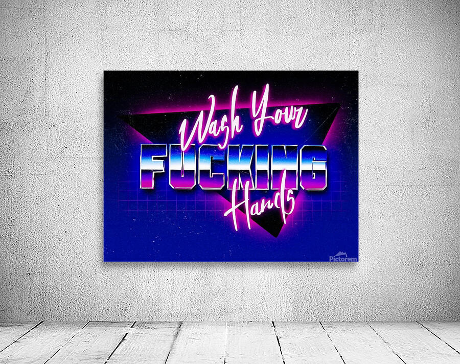 Wash Your Hands Wall Preview