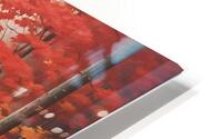 Forest  Red Maple Tree  Rustic Scenic Relax  HD Metal print