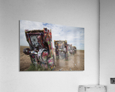 Cadillac Ranch Acrylic Print