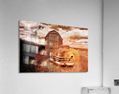 One eyed Jack Acrylic Print