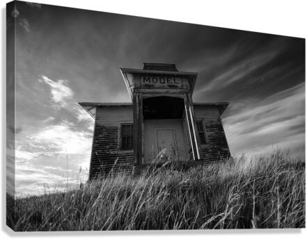 Model Township Town Hall Canvas Print