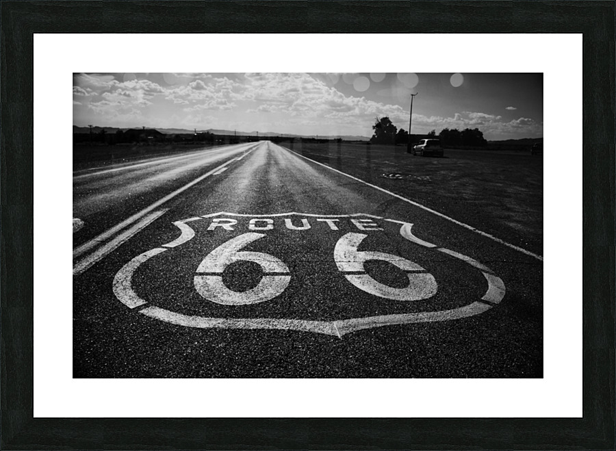 Route 66 Picture Frame print